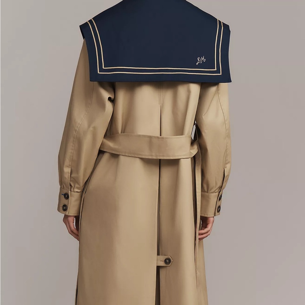 NWT Ella Trench Coat - Damson Madder - Picture 2 of 12